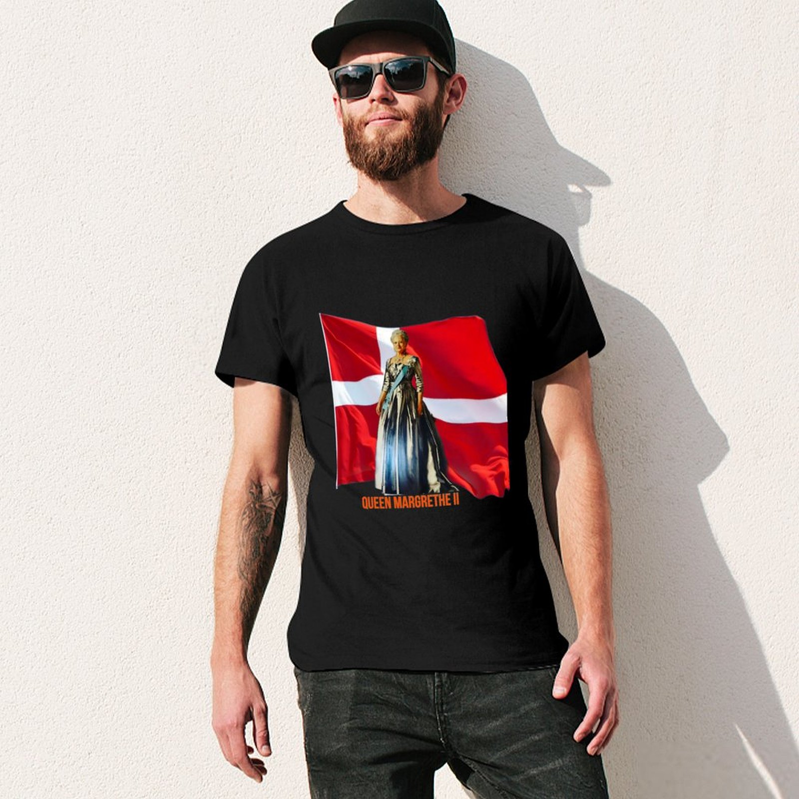 Queen Margrethe II T-Shirt Str - огляд і ціна Queen Street Fashion