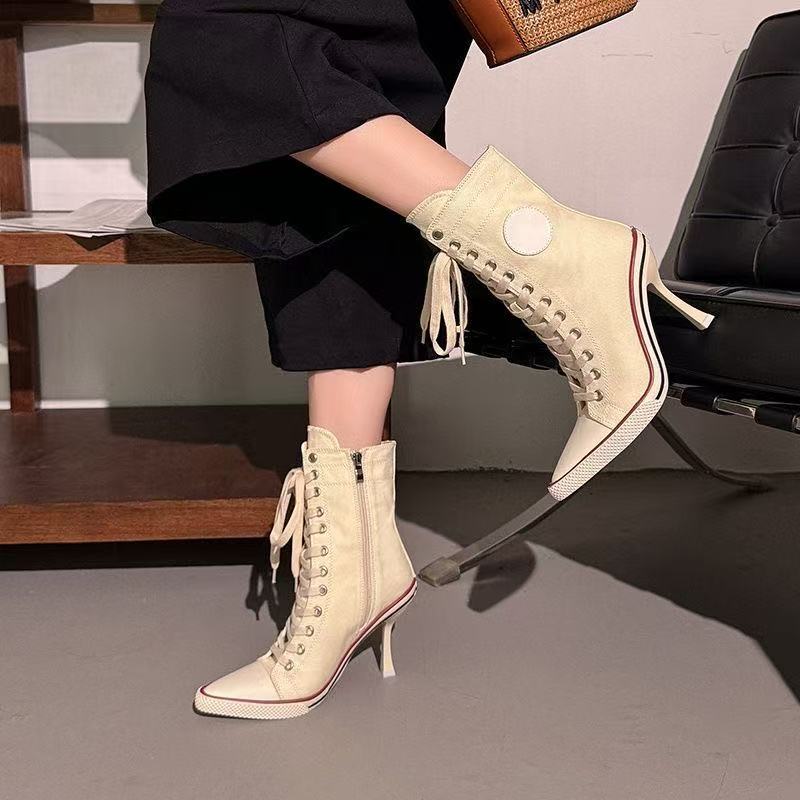Y2K Girl's Shoes Designer High - огляд і ціна Street Fashion Y2K