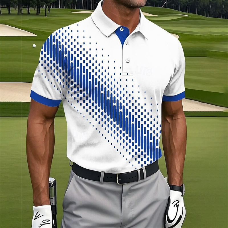 2025 Men's Polo Shirt Golf Shi - огляд і ціна Street Fashion Men 2025