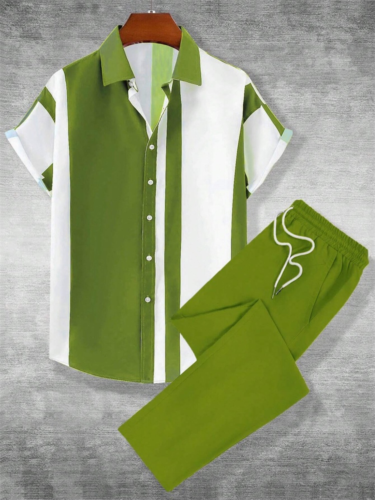 2025 Autumn Simple Striped 3D  - огляд і ціна Street Fashion Men 2025