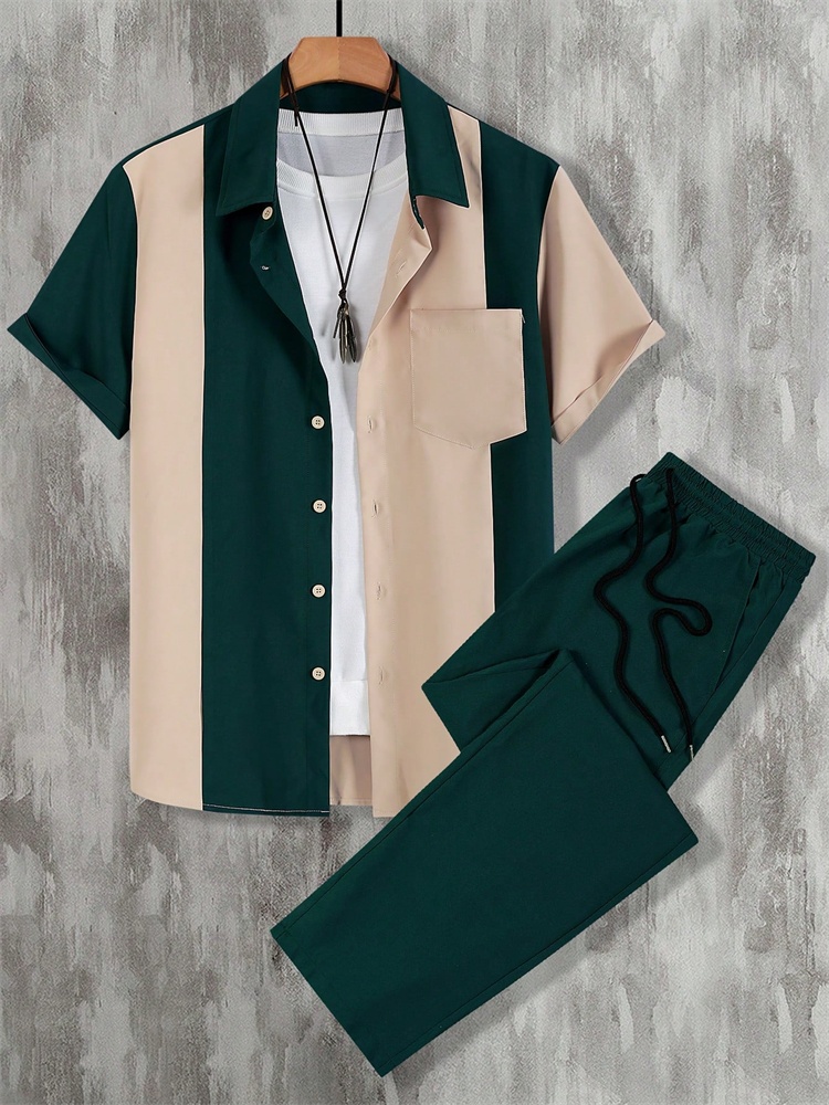2025 Autumn Simple Striped 3D  - огляд і ціна Street Fashion Men 2025