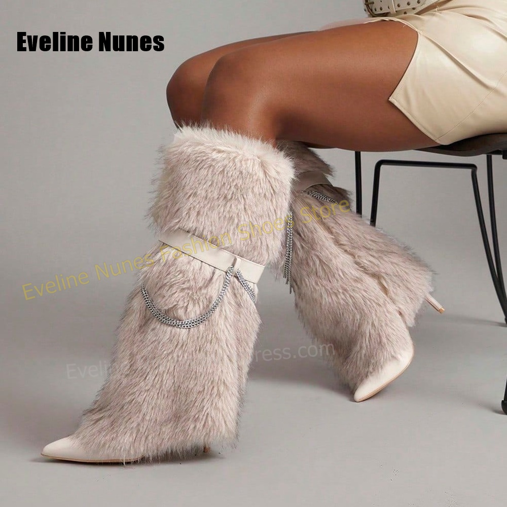 Y2K Trendy Women Fluffy Furry  - огляд і ціна Street Fashion Y2K