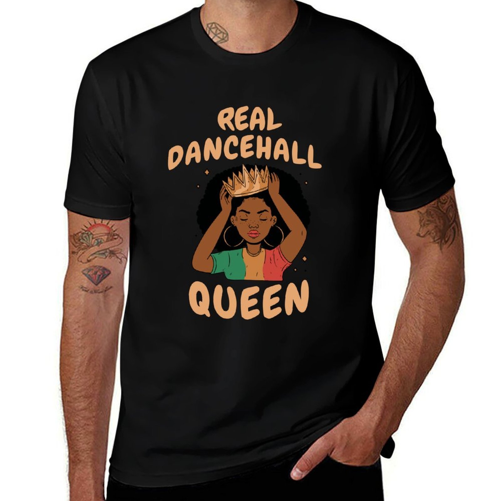 Real Dancehall Queen T-Shirt S - огляд і ціна Queen Street Fashion